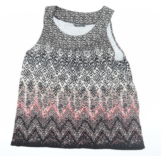 Womens UK Size 12 Bonmarché Multicoloured Tank