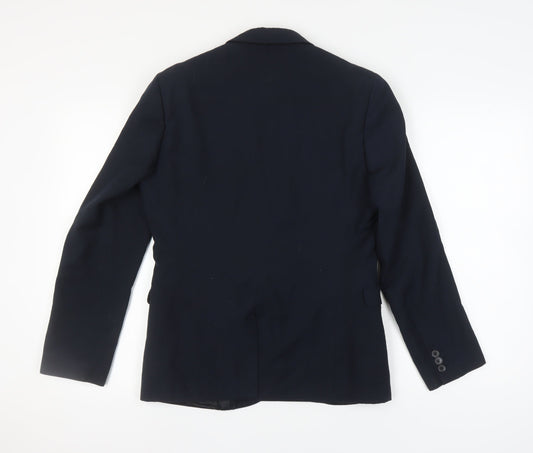Mens UK Size 38 H&M Regular Blue Suit Jacket