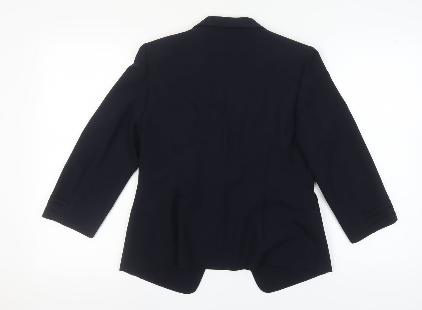 Marks and Spencer Women's Black Shawl Collar Blazer Size 10