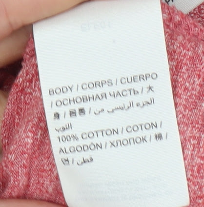 SuperDry Men's XS Red Jersey Cotton T-Shirt