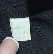 Whistles Women's Black Blazer UK 6 Shawl Lapel