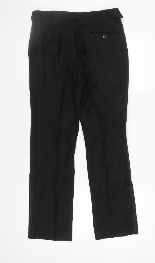 Burton Men's Black Regular Fit Trousers 32R
