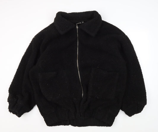 PrettyLittleThing Women's Black Jacket Size 12