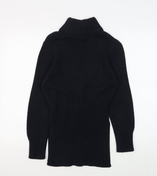 Womens UK Size S Viyella Black Pullover Jumper
