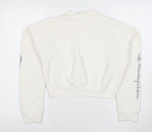 Champion Women's Ivory Pullover Sweatshirt M