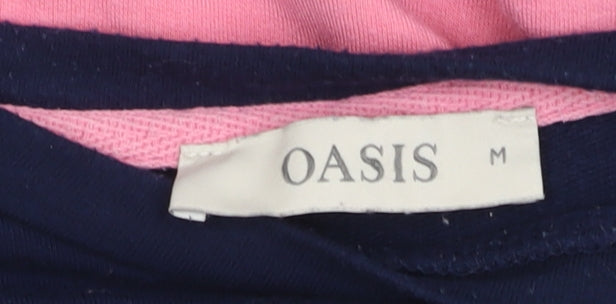 Womens UK Size M Oasis Multicoloured Pullover Jumper