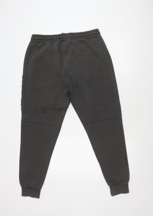 Nicce Men's Black Jogger Trousers M Medium Casual