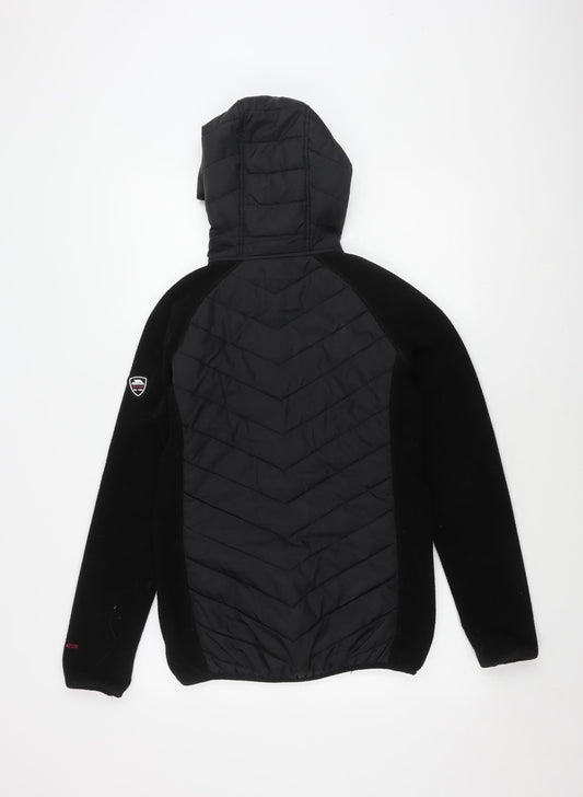 Womens UK Size M Trespass Black Puffer Jacket