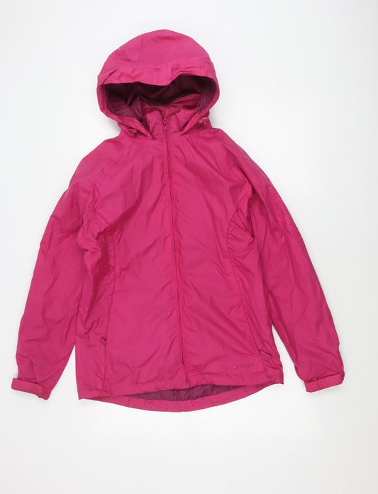 Womens UK Size 12 Peter Storm Pink Anorak Coat