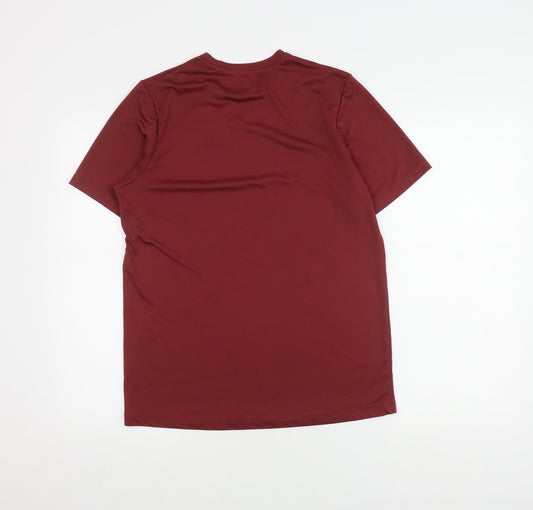 Joma Men's Red S Athletic T-Shirt Jersey Logo