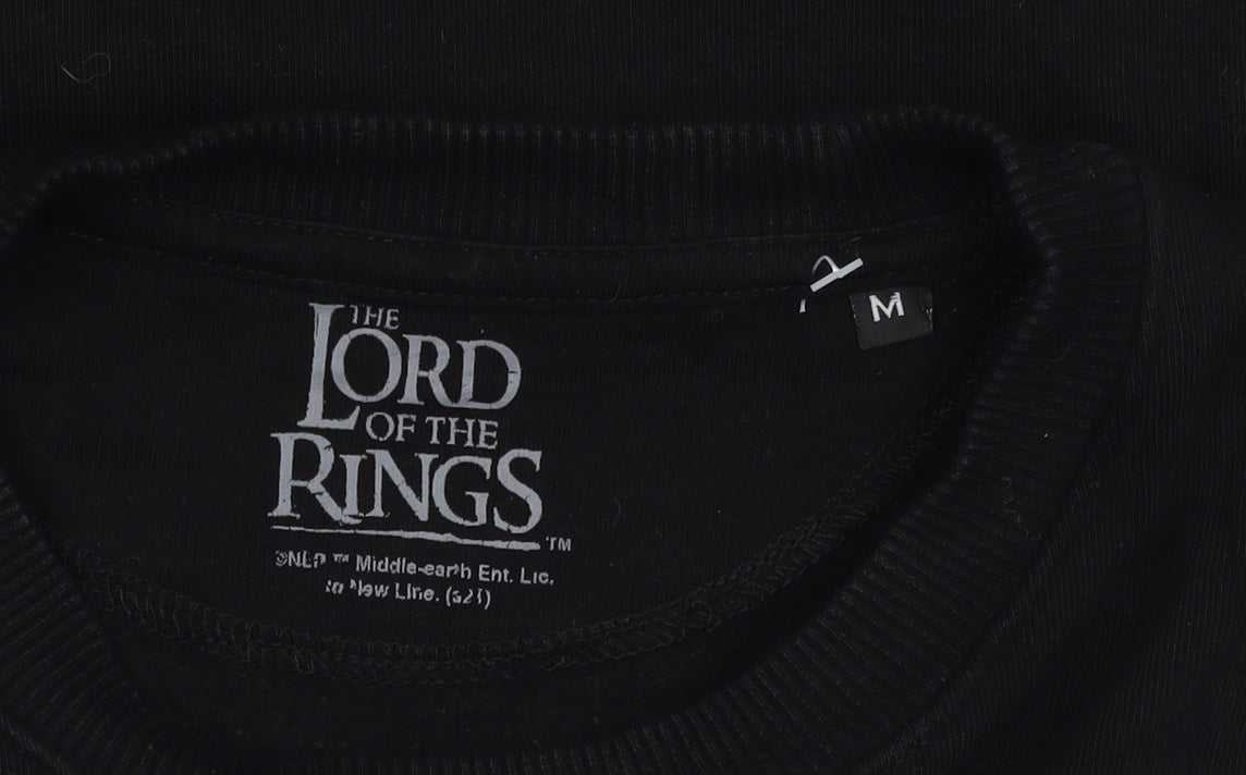 The Lord of the Rings Men's M Black Christmas Sweatshirt