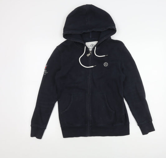 Additional front view of Henri Lloyd Women’s Black Hooded Jacket S