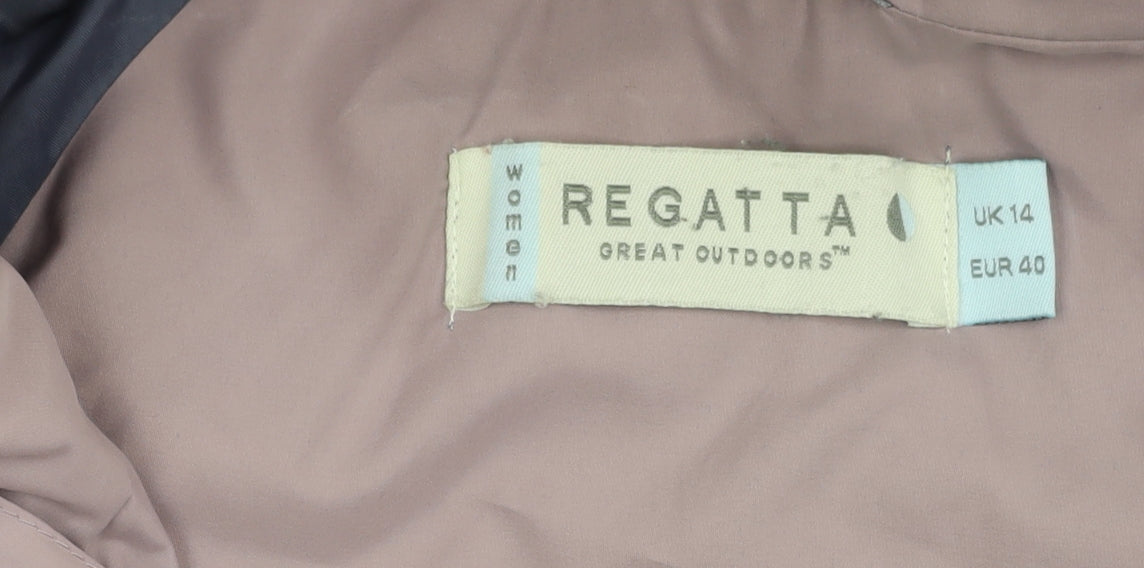 Womens UK Size 14 Regatta Blue Basic Jacket