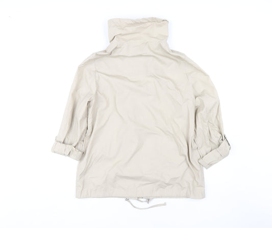 John Lewis Women Beige Cotton Jacket Size 10