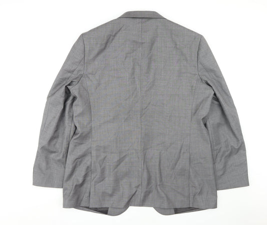 Mens UK Size 46 Marks and Spencer Regular Grey Suit Jacket