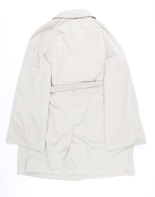 Linea Women's Beige Trench Coat Size 14