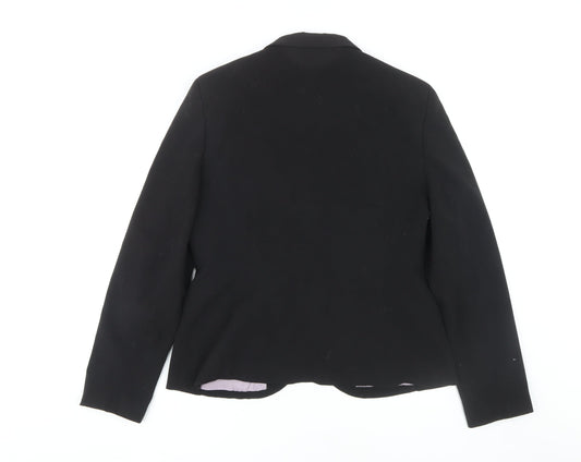 Dorothy Perkins Black Women Blazer Size 14 Regular