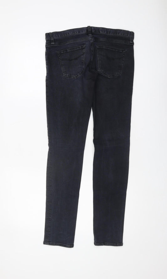 Womens UK Size 6 Gap Slim Fit Skinny Black Jeans