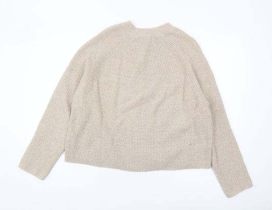 Womens UK Size 8 ASOS Beige Pullover Jumper