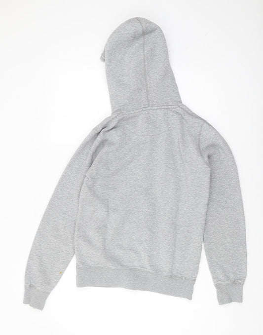 Nike Unisex Grey Full Zip Hoodie - Size S