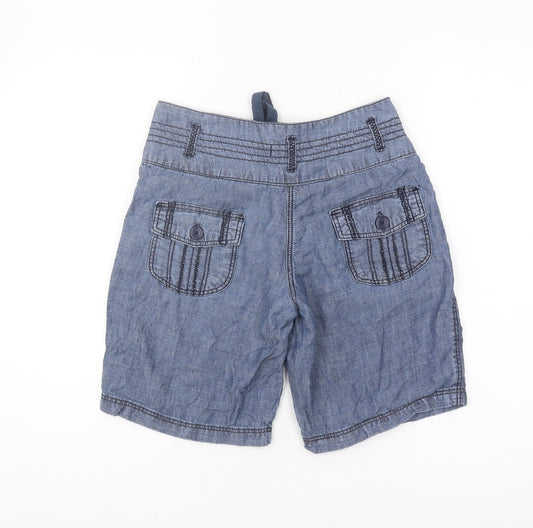 Next Women's Blue Denim Shorts Size 6