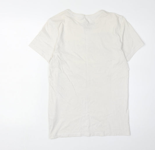 Red Herring Men's White Medium Graphic T-Shirt