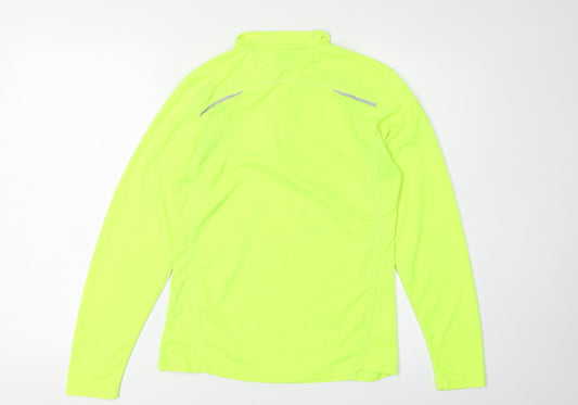 Karrimor Women's Green Sweatshirt Size 10 Lightweight Zip