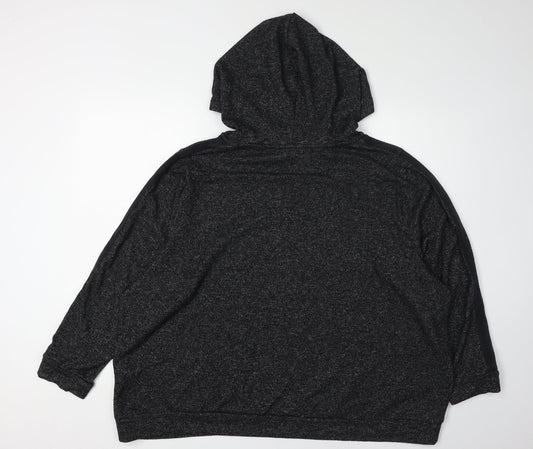 Womens UK Size 14 Marks and Spencer Black Pullover Hoodie