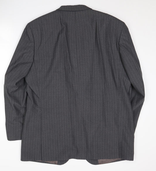 Mens UK Size 44 Baumler Regular Grey Suit Jacket