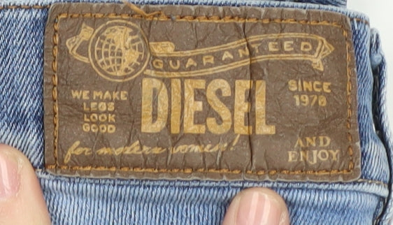 Diesel Women's Blue Skinny Jeans Size 28 Stretch