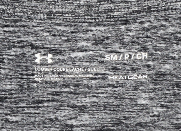 Under Armour Men's Grey T-Shirt, Size S, Sportswear