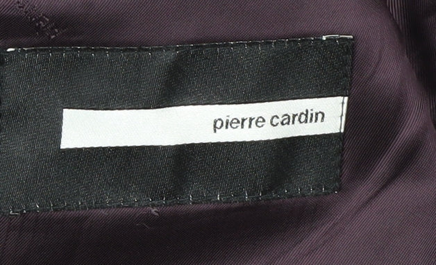 Mens UK Size 40 Pierre Cardin Regular Black Suit Tuxedo