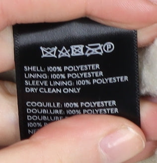 BDG Women's Black Toggle Long Coat S Casual