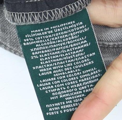 Ralph Lauren Women's Grey Jeans Size 6