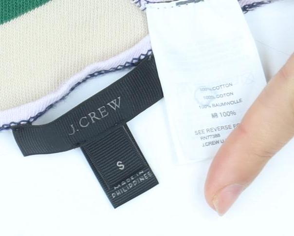 Womens UK Size S J.CREW Multicoloured T-Shirt