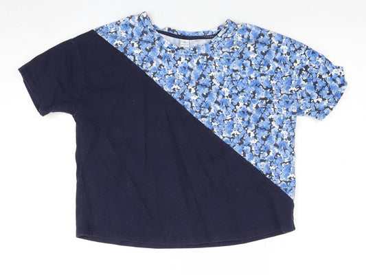 Womens UK Size S Fat Face Blue T-Shirt