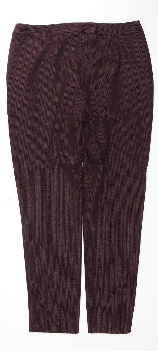 Laura Ashley Women's Multicoloured Trousers Size 12