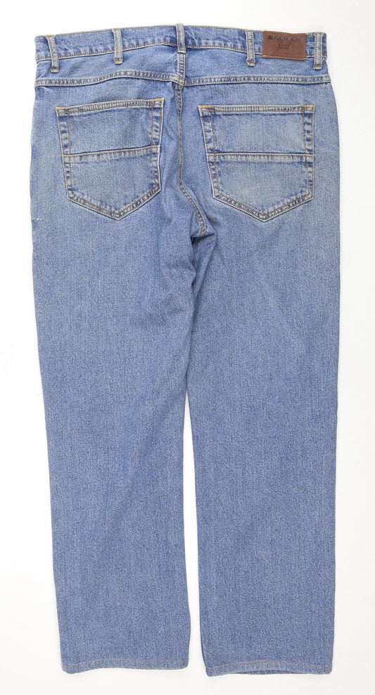 Farah Classic Men's Blue Straight Jeans Size 36