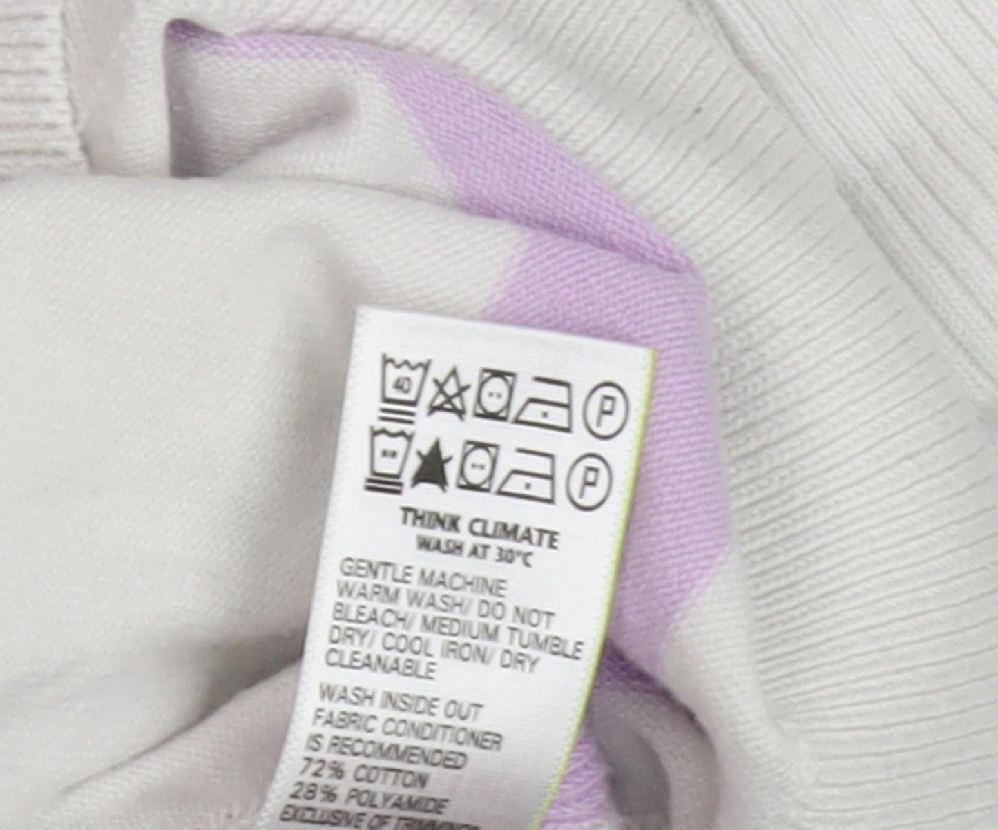 Womens UK Size S Marks and Spencer Multicoloured Pullover Jumper
