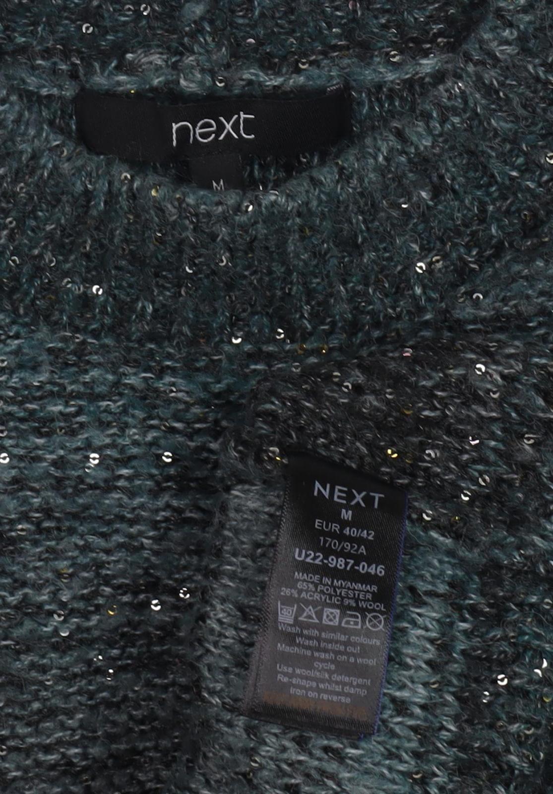 Womens UK Size M NEXT Grey Pullover Jumper