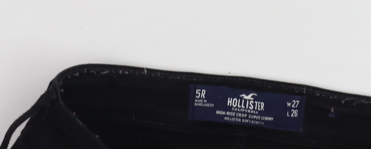 Hollister Women’s Black Skinny Jeans Size 5R