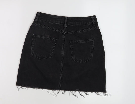 Womens UK Size 8 Topshop Straight & Pencil Denim Skirt
