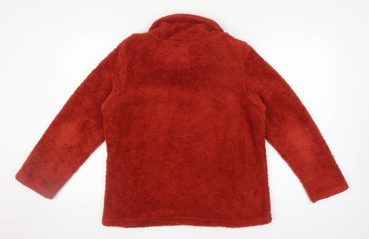 Regatta Women's Red Fleece Sweatshirt Size 14