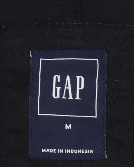 Gap Women's Black Hooded Jacket Medium Casual Style