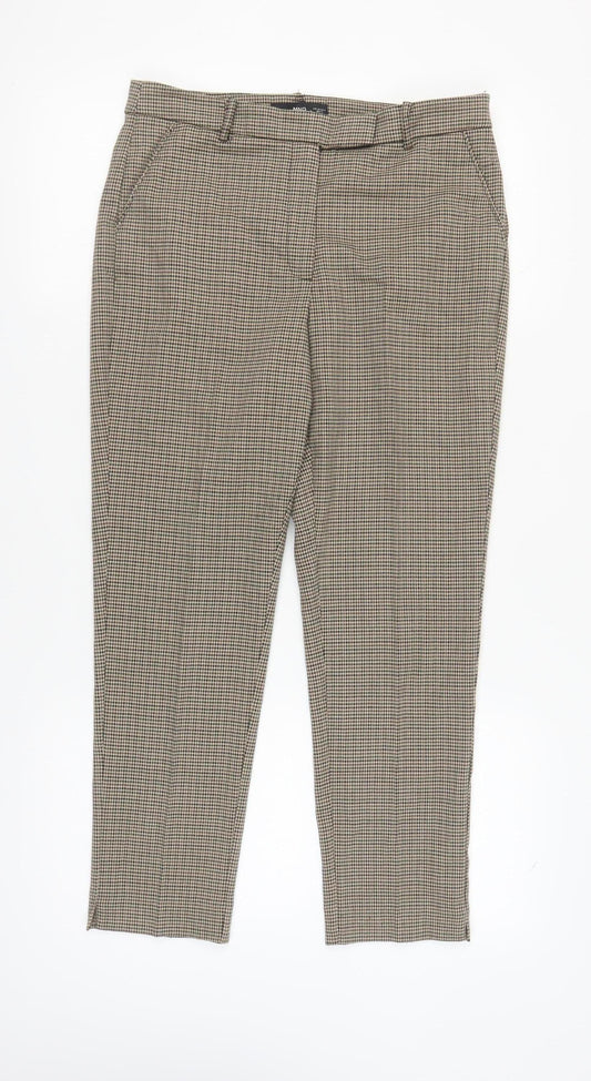 Womens UK Size 2 MNG Regular Fit Multicoloured Trousers