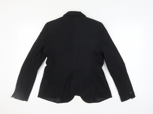 Zara Black Women's Blazer, Size 12, New