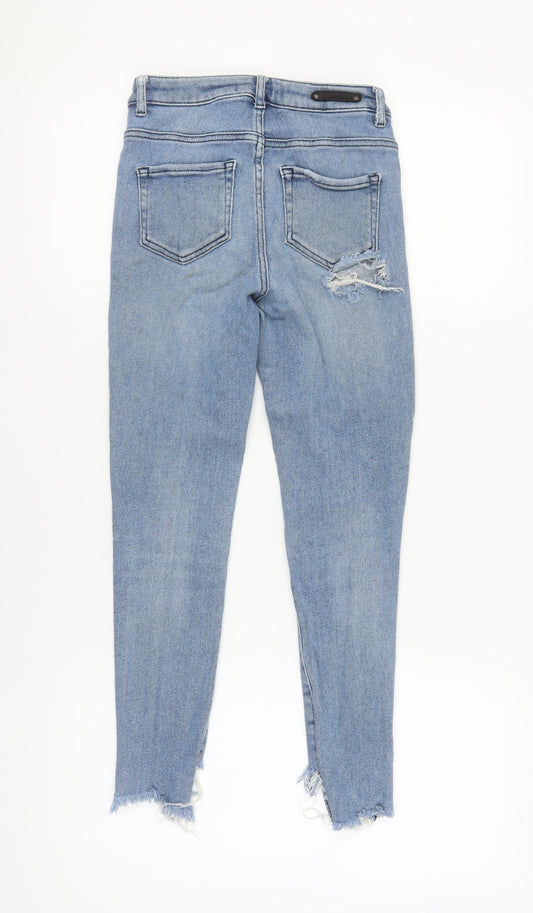 Firetrap Women's Blue Skinny Distressed Jeans Size 26