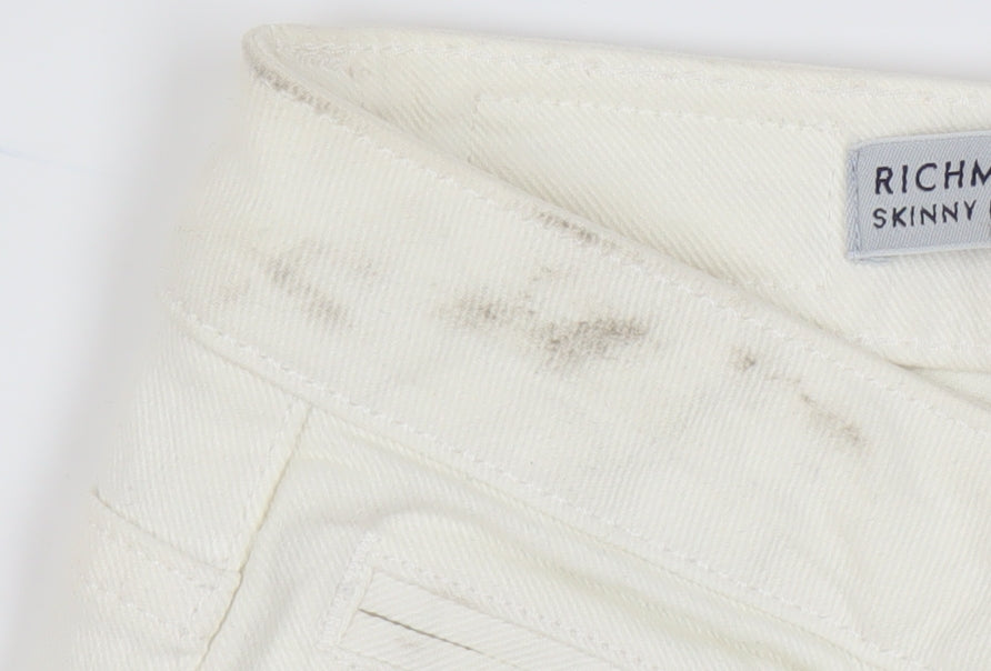 Richmond Women's Ivory Skinny Jeans Size 6