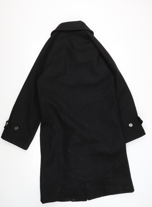 Womens UK Size 8 Boohoo Black Cape