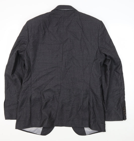 Mens UK Size 40 Marks and Spencer Regular Grey Suit Jacket